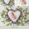 010-Wild Heart - Newborn Baby Digital Background Backdrop